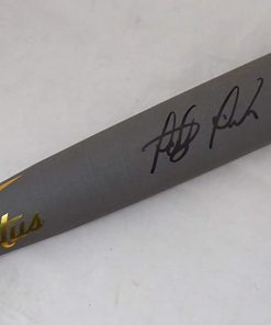 B08VZM6Y79 Fernando Tatis Jr. Autographed Gray Victus Game Model Bat San Diego Padres Beckett BAS Stock #189443