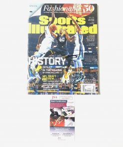 B08W2L817K Authentic Autographed Stephen Curry Si Magazine JSA COA Golden State Warriors