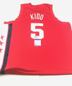 B08VZR2KG2 Authentic Autographed Jason Kidd Jersey PSA/DNA New Jersey Nets Brooklyn