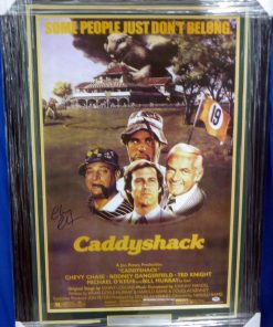 B08WPT1DL4 Authentic Autographed Chevy Chase Framed 24x36 Caddyshack Movie Poster PSA/DNA