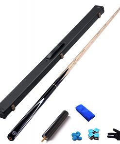 B08WXFHCYK XYNH 1PCS Snooker Pool Cues 58 Inches 3/4 - Billiard Cue Sticks Accessories Suit - Hardwood Billiard Cues in 18 Ounces - Black Billiard Cue Sticks for Pool Bars, Clubs & Billiard Players
