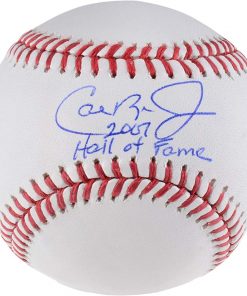B007FRL40G Cal Ripken Jr. Baltimore Orioles Autographed Baseball with"HOF 2007" Inscription - Autographed Baseballs