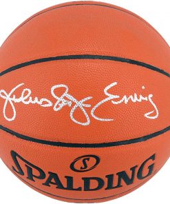 B007G66IXY Julius Erving Philadelphia 76ers Autographed Indoor/Outdoor Basketball - Autographed Basketballs