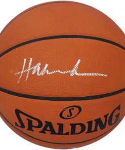 B0083VF15C Hakeem Olajuwon Houston Rockets Autographed Spalding Official Game Basketball - Autographed Basketballs