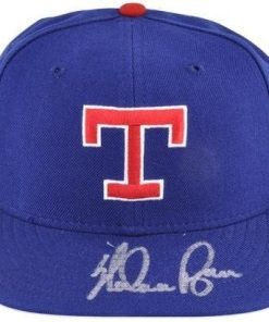 B007G67PPY Nolan Ryan Texas Rangers Autographed Hat - Autographed Hats