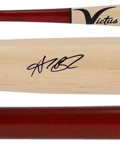 B08V3YL4MN Alec Bohm Philadelphia Phillies Autographed Victus Game Model Bat - Autographed MLB Bats
