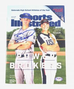 B08W9MLBGC Authentic Autographed Bobby Witt Jr. Si Magazine PSA/DNA Kansas City
