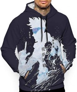 B08S7HP42J Tiyole Anime Jujutsu-Kaisen 3D Printed Fans Custom Life Men's Hoodie Sweatshirt