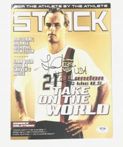 B08W2P5PWJ Authentic Autographed Landon Donovan Stack Magazine PSA/DNA