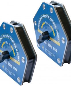 B08T68P1ZT On/Off-Switchable Strong-Hand Welding Magnetic Clamps - Max 110lbs Heavy Duty Neodymium Welding Magnets Holder, Hexagon Multi-Angle 30°, 45°, 60°, 75°, 90°, 105°, 120°, 135°, 150° (2 PACK of Large)