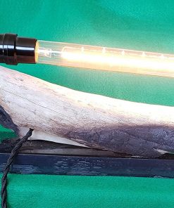 B08XC5D6HT Driftwood On Reclaimed Wood Desk Lamp or Sconce