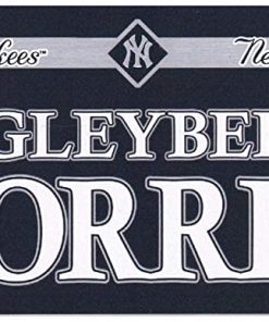 B08VKQHYP4 Gleyber Torres New York Yankees Autographed Player-Issued #25 Navy Nameplate vs. Detroit Tigers on September 2, 2018 with"PI 9-2-18" Inscription - MLB Autographed Game Used Bats