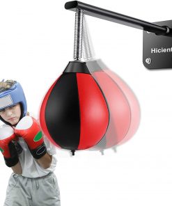 B08SQP9971 Hicient Punching Bag Wall Mount with Spring,Boxing Reflex Ball Great for Relief Stress and Exercise Fun for Entire Family or Gym