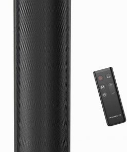 B08S49M6FW TaoTronics Space Heater, 1500W Electric Heater Portable Heaters Indoor Use, Oscillation ECO Mode 12 Hours Timer with Remote Control Tip-over Protection