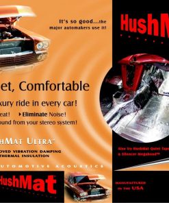 B001VKTA7C HushMat 50100 Ultra Hood Liner with Dampening Sheet - 6 Piece