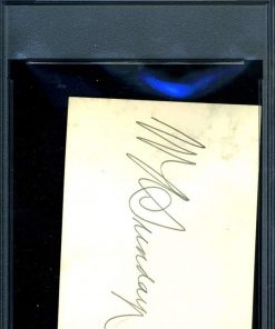 B08WW2LFY1 Billy Sunday PSA DNA Coa Signed Album Page Cut Autograph