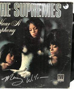 B08W9YXFRC Mary Wilson Signed Autographed 'The Supremes' Record Album - COA Matching Holograms