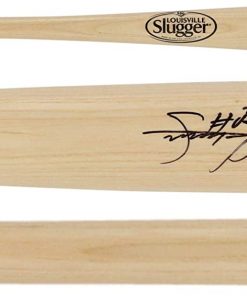 B08V3K7QHJ Sammy Sosa Chicago Cubs Autographed Blonde Louisville Slugger Bat - Autographed MLB Bats