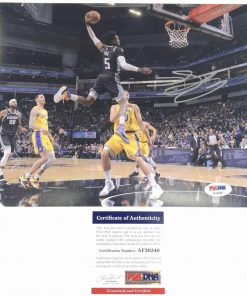 B08W2NTYFS Authentic Autographed De'aaron Fox 8X10 Photo PSA/DNA Sacramento Kings