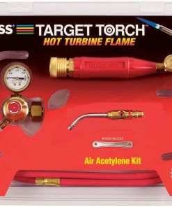 B002E869OM Goss KX-5B Soldering Brazing Torch Kit for "B" Acetylene Tanks with GA-5 Target Tip with Hot Turbine Flame