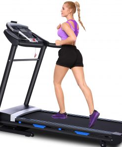 B08VNWCF45 ANCHEER Treadmill, 3.25Hp App Control Folding Treadmill with Automatic Incline and Bluetooth Speaker,300 lbs Weight Capacity, Best Walking Running Heavy Duty Treadmills for Home Gym Office Use