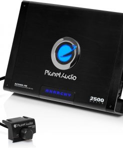 B003GSLE30 Planet Audio AC2500.1M Monoblock Car Amplifier - 2500 Watts Max Power, 2/4 Ohm Stable, Class A/B, Mosfet Power Supply, Remote Subwoofer Control