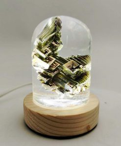 B08WKXGXLD Nightlight, bismuth crystal inside acrylic PMMA plexiglass