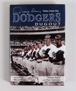 B08VF9Q5P2 Tommy Davis Signed Book Tales From the Dodgers Dugout - COA