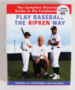 B08VFCSXTZ Cal Ripken Jr. & Bill Ripken Signed Book Play Baseball the Ripken Way - COA