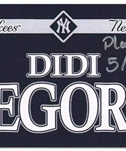 B08VL4WSW4 Didi Gregorius New York Yankees Autographed Player-Issued #18 Navy Nameplate vs. Oakland Athletics on May 13, 2018 with"Player Issued 5-13-18" Inscription - MLB Autographed Game Used Bats