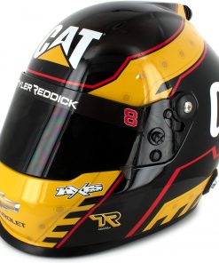 B08TPJ6YNS BrandArt Tyler Reddick Full Size CAT Collectible NASCAR Replica Helmet