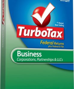 B0043T8K8I TurboTax Business Federal+ e-File 2010 - [Old Version]