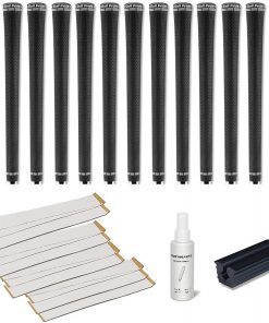 B007AOA7IE Golf Pride Tour Velvet 360-13 pc Golf Grip Kit (with Tape, Solvent, Vise clamp)