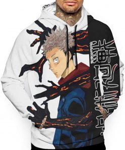 B08S77N5R1 Tiyole Anime Jujutsu-Kaisen 3D Printed Fans Custom Life Men's Hoodie Sweatshirt