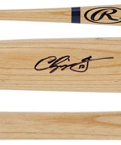 B08V43CC4B Chipper Jones Atlanta Braves Autographed Rawlings Game Model Bat - Autographed MLB Bats