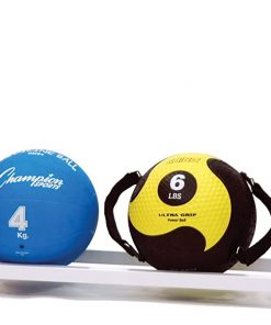 B002JZKOU0 Champion Sports Wall-Mount Medicine Ball Storage Rack