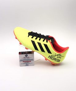 B08RLJ13FR Lionel Messi FC Barcelona Autographed adidas Predator Soccer Cleat Shoe