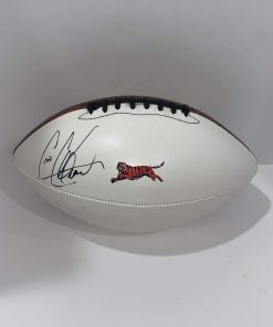 B08SVZ6MVR CRIS COLLINSWORTH SIGNED FOOTBALL AUTOGRAPHED PROOF