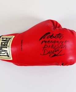 B08VFCW7X7 Roberto Duran Signed Boxing Glove â€œMano de Piedraâ€ â€“ COA JSA