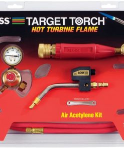 B004RI4WJ6 Goss KX-15MC Soldering Brazing Torch Kit for "MC" Acetylene Tanks Includes GA-8L Ignitor Tip with Turbine Flame