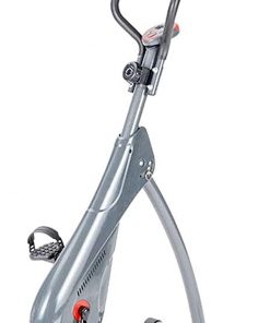 B08TMD594G Haieshop Exercise Bike Household Folding Magnetic Control Ultra Quiet Three in One Seatless Magnetic Control Step Exercise Bike Fitness Equipment for Arm and Leg (Color : B)