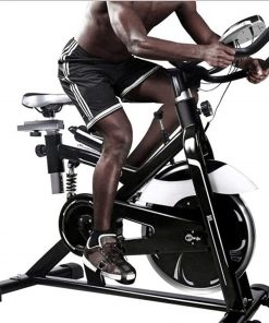 B08TTRRYZ9 Haieshop Exercise Bike Indoor Cycling Bike Smooth Quiet Stationary Spin Bike