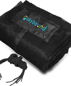 B009VES044 SkyBound 12 Ft. Trampoline Net (Fits 12' Skywalker Trampolines with 6 Straight Curved Poles), Black