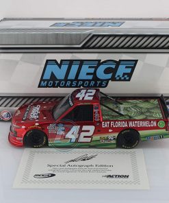B08V7B8W8S Lionel Racing Ross Chastain Autographed 2020 Circle Track Warehouse/Florida Watermelon Association 1:24 Liquid Color Nascar Diecast