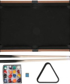 B08S5S8424 DAUERHAFT Mini Billiard Table Parent-Child Children Pool Toy,for Leisure