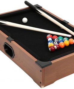 B08S5JDVG2 DAUERHAFT Children Pool Toy Mini Billiard Table Desktop,for Relax