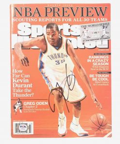 B08W2LND69 Authentic Autographed Kevin Durant Si Magazine PSA/DNA Oklahoma City Thunder Kd
