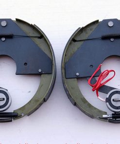 B00993C502 LIBRA New 12" X 2" Mobile Home Trailer Electric Brake Assembly Pair Set /3.1" Center Bore - 21010