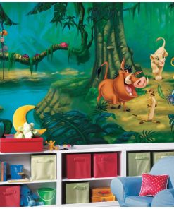 B008JQVWWW RoomMates JL1222M Lion King Water Activated Removable Wall Mural - 10.5 ft. x 6 ft.