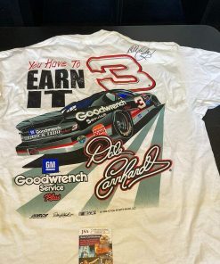 B08S6PSWC9 Dale Earnhardt Sr. Signed Autographed Nascar T-Shirt With JSA COA